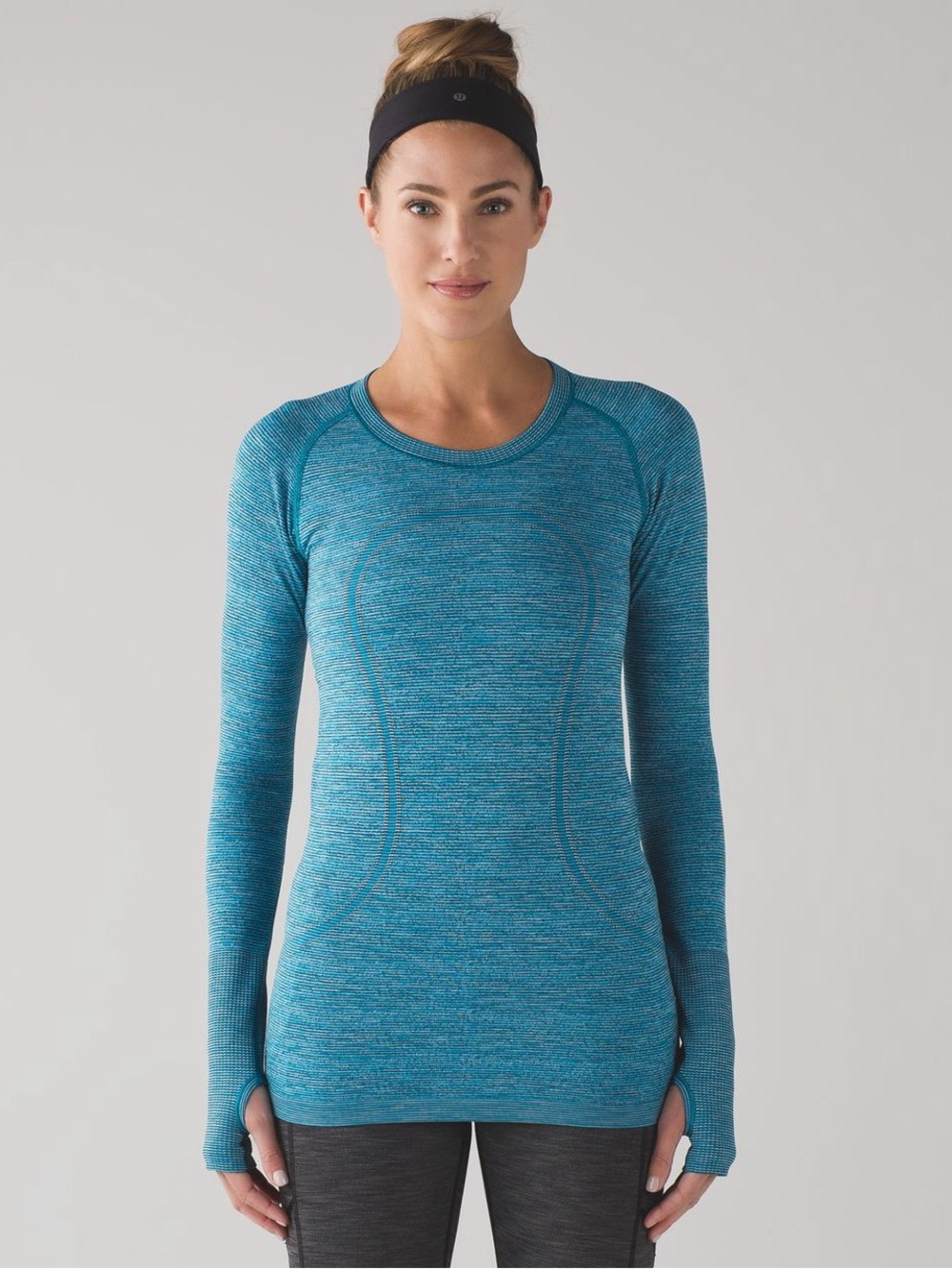 Lululemon blue swiftly tech long sleeve athletic workout tee shirt women’s small
